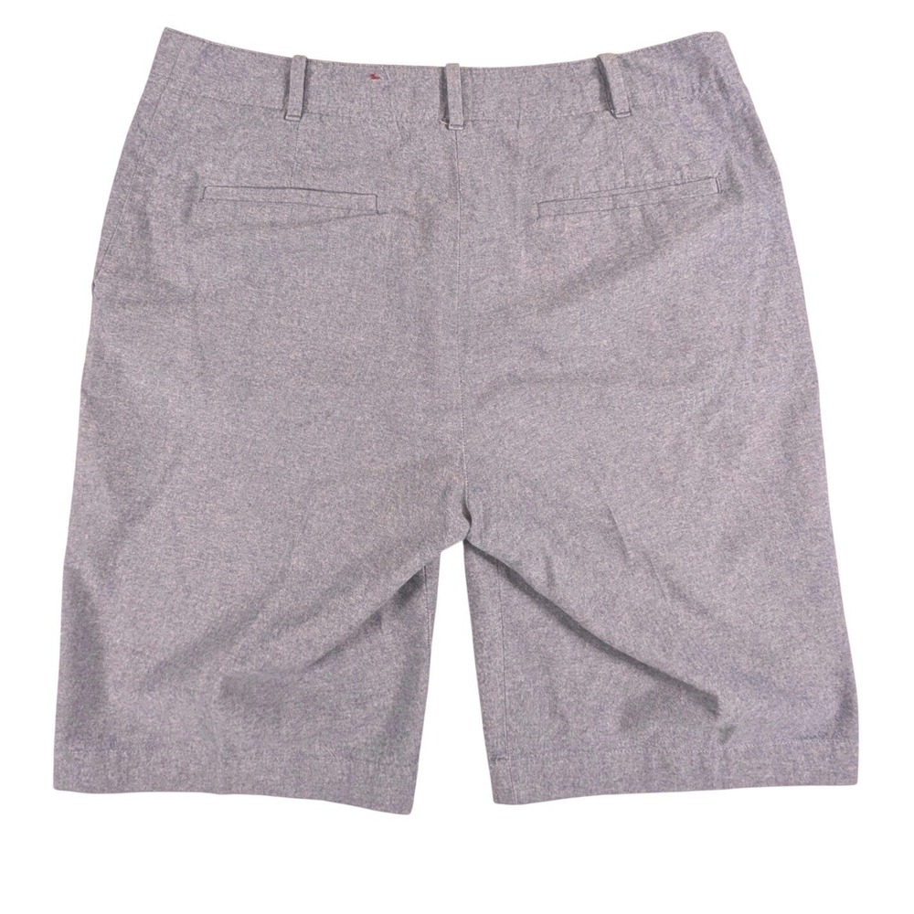 Talbots Womens Light Blue Chambray Cotton Bermuda Shorts Size 8 Coastal Beach - Picture 2 of 7